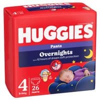 Підгузки Huggies Overnights Pants Трусики 4 9-14 кг 26 шт. (5029053581088)