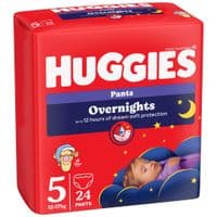 Підгузки Huggies Overnights Pants Трусики 5 12-17 кг 24 шт. (5029053581095)