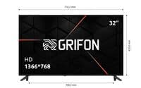 Телевизор Grifon Diva DV32HSB