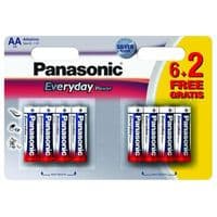 Батарейка Panasonic Everyday Power щелочная AA блистер, 8 шт.