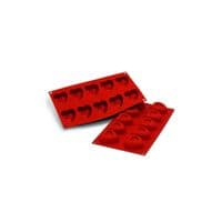 Форма для выпечки Silikomart "Сердечко" 48х54 mm, h 27mm (SF088/C)