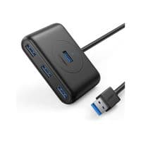 Хаб UGREEN CR113 USB 3.0 Hub 1m (Black) (UGR-20291)