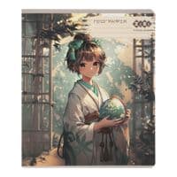 Тетрадь ZiBi предметная ANIME 48 листов ячейка, география (ZB.1704-15)