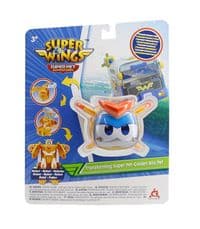Ігрова фігурка-трансформер Super Wings Transforming Super Pet Золотий Хлопчик улюбленець (Golden Boy pet)