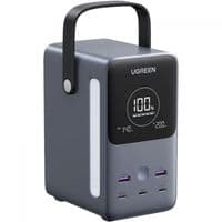 USB Ugreen 48000мАч 300Вт PB770 PD 3.1 3xUSB C+2xUSB A, зарядное устройство 140Вт, светодиодная лампа