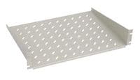 Полиця ZPAS 19", 2U, глибина 250 мм, 25кг максимально, сіра