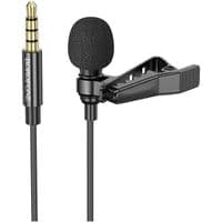 Микрофон-петличка BOROFONE BFK11 Elegant lavalier microphone 3.5mm Black