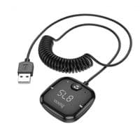Bluetooth ресивер HOCO E65 Unity автомобільний BT FM трансмітер Black