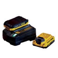 Набор аккумуляторов + зарядных устройств Stanley FatMax V20, 18 В, 2x2Ah, 2A (SFMCB12D2)