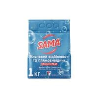 Відбілювач Sama Кисневий відбілювач та плямовивідник Концентрат 1 кг (4820270631218)