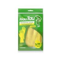 Перчатки хозяйственные Frau Tau Резиновые S/М 1 пара (4820263230992)