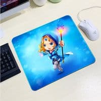 Килимок 240*220 тканинний DOTA2 &amp;quot;Crystal Maiden Arcana&amp;quot;, товщина 2 мм, колір Blue, OEM