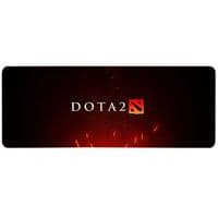 Килимок 300*700 тканинний DOTA2, товщина 3 мм, колір Black-Red, OEM