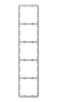 Рамка для вимикача на 5 секцій Ajax Frame 5 seats for LightSwitch Vertical