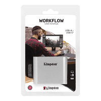 Кардрідер USB 3.2 Gen1 Workflow 5G USB-A and USB-C  miniHub WFS-USB