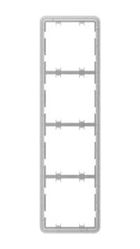 Рамка для вимикача на 4 секції Ajax Frame 4 seats for LightSwitch Vertical