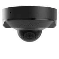 IP-камера провідна Ajax DomeCam Mini, 8мп, 4мм, Poe, True WDR, IP 65, ІЧ 30м, аудіо, кут огляду 75 ° до 85 °, міні купольна, чорна