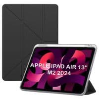Чохол до планшета Armorstandart Ultra Slim Origami Transparent Apple iPad Air 13" M2 2024 Black (711695)