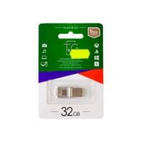 Флеш накопичувач USB 32Gb T&G Metal TG104, Silver, Type C (TG104TC-32G)