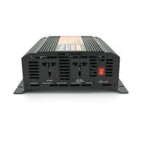 Инвертор напряжения Welion 2000ВА(1400Вт), 12/220V, approximated, 2 универсальные розетки, клеммные провода, 2,96кг, Box