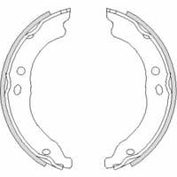 Гальмівні колодки REMSA 4750.00