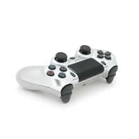 Геймпад Brazzers бездротовий для PS4 Wireless DUALSHOCK 4, роз'єм для навушників, LED light bar, Silver-White, 3.7V, 600mAh, Blister-box