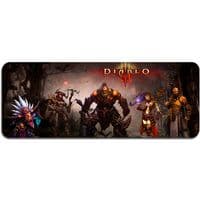 Килимок 400*900 тканиннийDiablo8 з боковою прошивкою, товщина 2 мм, Пакет