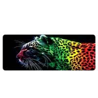 Килимок 300*700 тканинний Panther з боковою прошивкою, товщина 2 мм, Black, Пакет