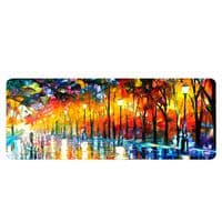 Килимок 300*700 тканий Autumn Evening з боковою прошивкою, товщина 2 мм, колір Mix, Пакет