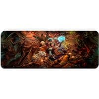 Килимок 400*900 тканий Diablo17 з боковою прошивкою, товщина 2 мм, Пакет