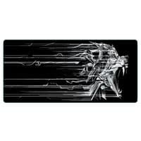 Килимок 300*700 тканинний Ghost Wolf з боковою прошивкою, товщина 2 мм, Black, Пакет