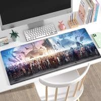 Килимок 300*800 тканинний ;All Heroes з боковою прошивкою, товщина 4 мм, OEM