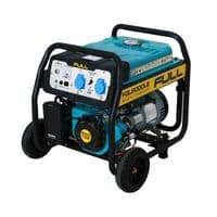 Генератор бензиновый FGL 5000LE, однофазный 230V, 50Hz, 4,75KVA, объем 28л