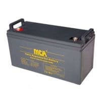Аккумуляторная батарея MCA FCG12-120BT GEL 12 V 120 Ah (331 x 174 x 214), 33 kg