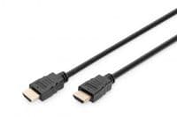 Кабель HDMI (M/M) DIGITUS, 2м, 4K@60Гц, Ultra HD, Premium, тип A, w/Ethernet, золото, черный