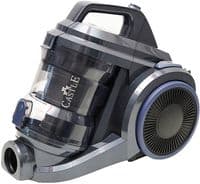 Пилосос Castle CW-105B, Gray/Blue, 2400W, безмішковий, циклонний, об'єм пилозбірника 4л, фільтр HEPA, насадки: 2-позиційна, для щілин, для меблів