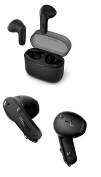 Наушники TWS Philips TAT2139 BT 5.3, IPX4, SBC, Touch control, Черный