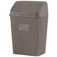 Корзина д/сміття VIOLET HOUSE 0026 Виолетта BROWN з/к 10 л (0026 Виолетта BROWN с/к 10 л)