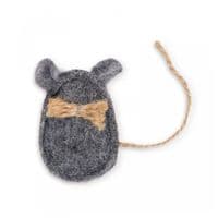 Игрушка для кошек Природа Игрушка Природа Мышка шкряботушка для кошек 8,5х5 см (4823082430758)