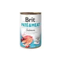 Влажный корм для собак Brit Care Pate and Meat для взрослых собак с лососем (8595602557462)