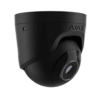 8 Mp проводная охранная IP-камера Ajax TurretCam (8 Mp / 2.8 mm) Black