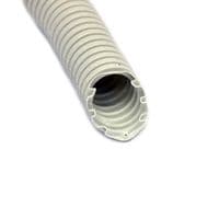 Гофро-труба D20/14.1 мм, PVC внутр. с протяжкой, 50 м, серая, KOPOS