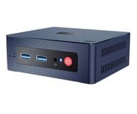 Неттоп Beelink MINI S, Black, Celeron N5095 (4x2.0-2.9 GHz), 8Gb DDR4 2933 MHz SO-DIMM, 256Gb SSD M.2, 1x2.5" SATA, UHD Graphics, WiFi 5, Bluetooth 4.2, GLan, 3.2, 2xHDMI, Windows 11 Pro, крепление VESA в комплекте (BLMSN50908256BK_W6)