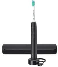 Щітка зубна електр. Philips, Sonicare Gemini 3100, 31т. колив/хв, насадок-1, футляр, чорний