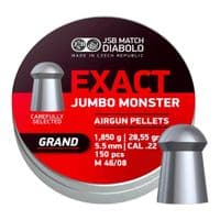 Пули JSB Exact Jumbo Monster Grand 5,52 мм 1,85 г (150 шт/упак.) (546488-150)