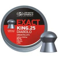 Пули JSB Exact King 6,35 мм 1,645 г 150 шт./упак. (546298-150)