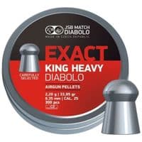 Винтовки JSB King Heavy 6,35 мм 2,2 г 300 шт (546398-300)