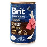 Влажный корм для собак Brit Premium by Nature с говядиной (8595602561834)