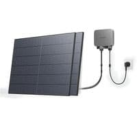 Комплект EcoFlow PowerStream - мікроінвертор 600W та сонячні панелі 2х400