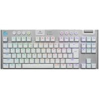 LOGITECH G915 X LIGHTSPEED TKL Wireless Gaming Keyboard - WHITE - US INT'L - 2.4GHZ/BT  - EMEA28i-935 - TACTILE